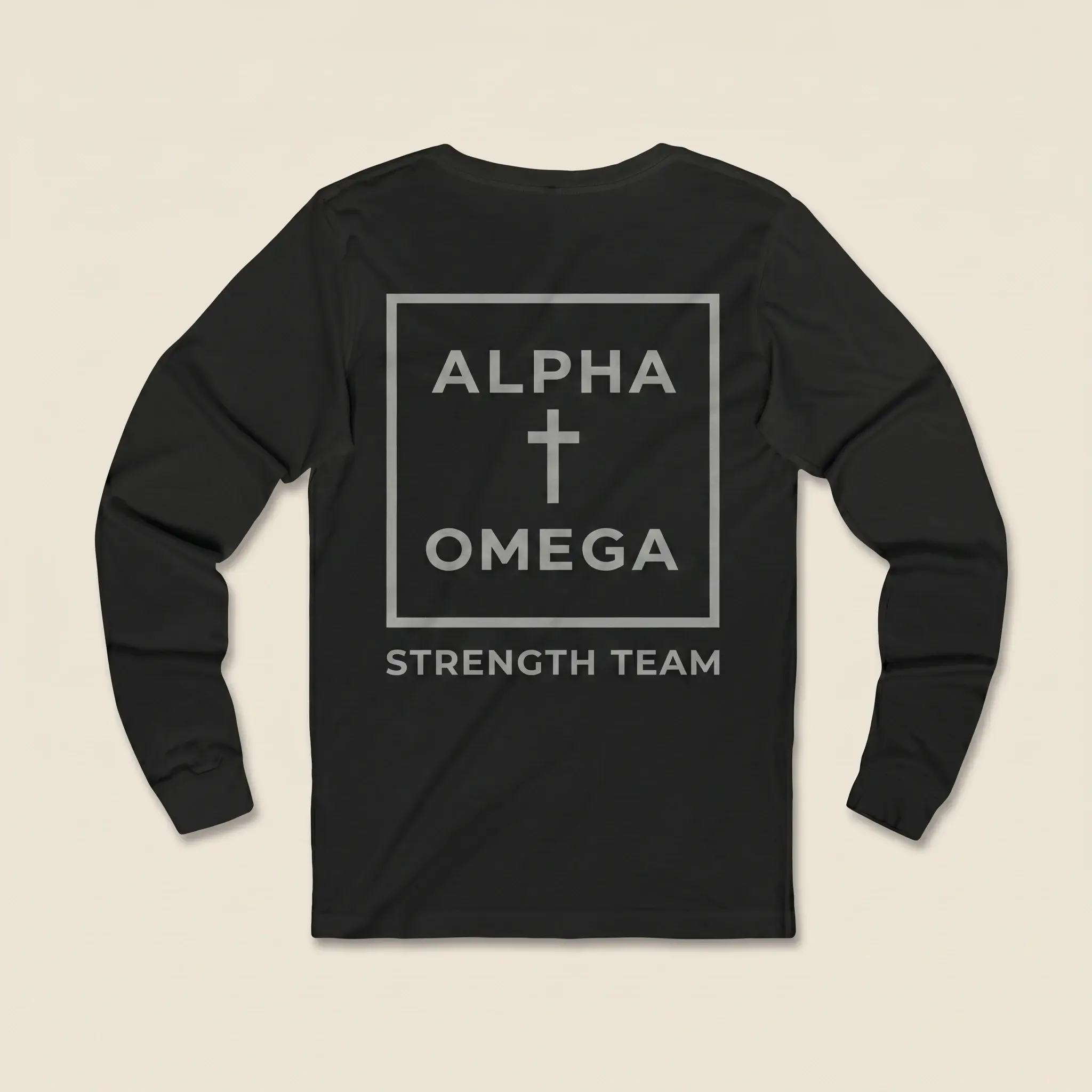 CORNERSTONE long sleeve in BLACK / GRAY